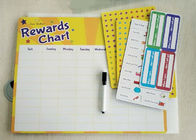 OEM CMYK Magnetic Star Chart Child Chore Reward Chart Full Color Printing
