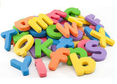 Magnetic Alphabets and Numbers Plastic Material with Plastic Box, Custom Different Colors, Fit for All Tinplate Board an