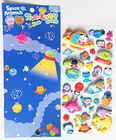 Custom 3D Puffy Stickers PVC Foam Offset Printing For Kids / Decoration