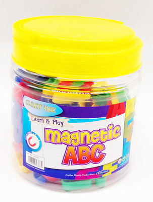Magnetic Alphabets and Numbers Plastic Material with Plastic Box, Custom Different Colors, Fit for All Tinplate Board an