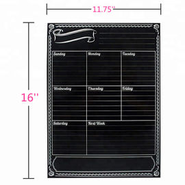 16'' X 11.75'' Magnetic Fridge Calendar Magnetic Dry Erase Wall Calendar Fridge Memo Pad