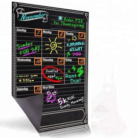 16'' X 11.75'' Magnetic Fridge Calendar Magnetic Dry Erase Wall Calendar Fridge Memo Pad