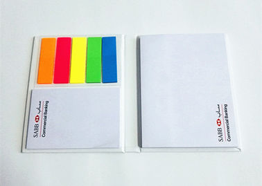 Colorful Strips and Hardcover Post Its Notes Custom Sticky Notes with Big Memo Pad and Small Memo Pad