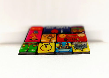 3D Resin Photo Print Fridge Magnet Epoxy Fridge Magnet 30 Mm X 40 Mm With Transparent Plastic Boxtransparent Plastic Box