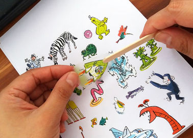 Rub On Transfer Tattoo Stickers with Eco-friendly Custom Paper Stickers Washable and Non-toxic
