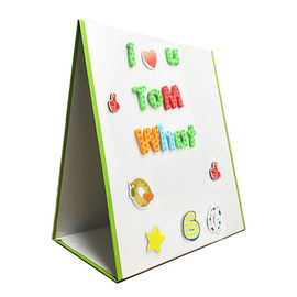 Magnetic Dry Erase Board for Kids Learning on Tabletop with Custom Size and Material