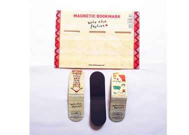 Custom Magnetic Bookmarks Personalized Fridge Magnet Clips for School and Office Stationery