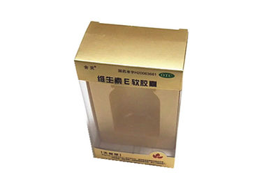 Customized Cardboard Hard Paper Gift Box with Transparent PVC Window for Your Products Packaging