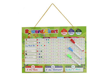 Custom Magnetic Reward Chart Dry Erase Board for Children with Customizable Design and Activities