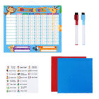 Custom 16x12 Magnetic Reward Chart Dry Erase Board with Dry Erase Pens