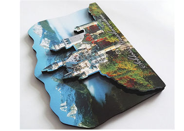 Custom Photo Print Fridge Magnet 3D MDF Wooden Fridge Magnet Personalised Photo Fridge Magnets