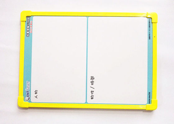 Custom 11'' X 9.5'' Magnetic Dry Erase Whiteboard With Plastic Border And String For Kids And Office