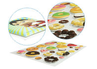 3 Mm Thickness 3D Puffy Stickers , Cartoon Shapes Cute Puffy Stickers