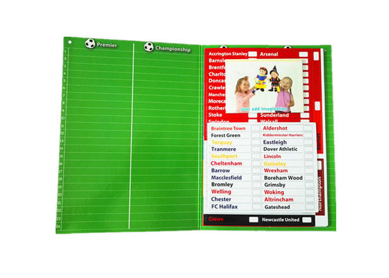 Customizable Magnetic Activity Set Including Magnetic Football Table Fridge Magnet Game Board and Activity Magnet Pieces for Interactive Play