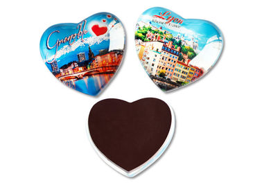 35mm Refrigerator Magnet Custom Crystal Glass Dome Tourist Souvenir Fridge Magnets