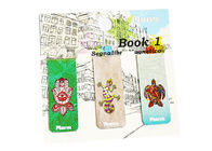 Synthetic Paper Custom Cut Magnets Page Clips Bookmark For Student Office Reading Stationery