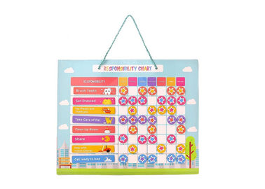 Factory directly Custom 16" X 12" Magnetic Reward Chart Dry Erase White Board  Activity Suggestions and Magnetic Backing