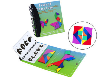 Non-Toxic Harmless Environmental Protection Tangram Puzzle Book Magnetic Activity Set