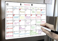 Monthly Planner Refrigerator 17X12 Inch Magnetic Perpetual Calendar
