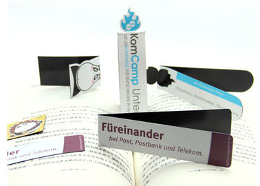 Custom Magnetic Bookmarks Personalized Fridge Magnet Clips for School and Office Stationery