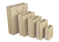 Printed Retail Flat Handle PMS Kraft Paper Shopping Bags