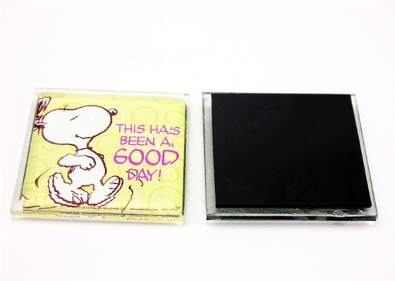STRONG & DURABLE Glass Fridge Magnets, Acrylic Magnetic Refrigerator Sticker Home Decoration