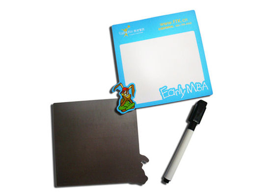 Custom Magnetic Dry Erase Board Mini Whiteboard Refrigerator Magnet with Special Dry Erase Lamination and Powerful Magnetic Backing