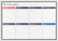 PET Surface 17x12&quot; Dry Erase Magnetic Monthly Calendar