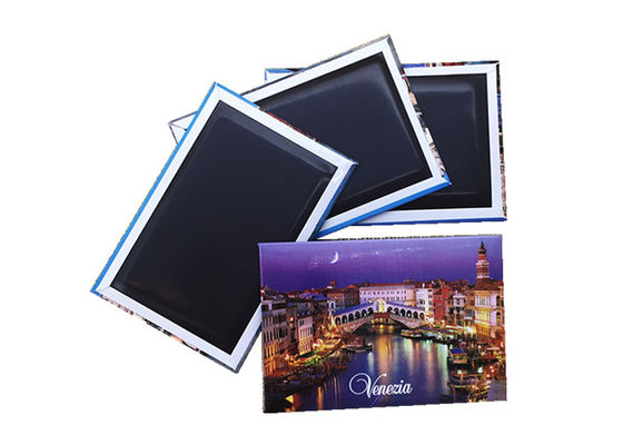 Custom Tin Fridge Magnet Tin Tinplate Fridge Magnet 2.5" X 3.5" Photo Print For Souvenir