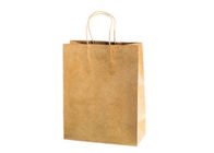 250gsm Colored Paper Shopping Bags Retail Shopping Bags Kraft Brown Paper Shopping Bags With Handles