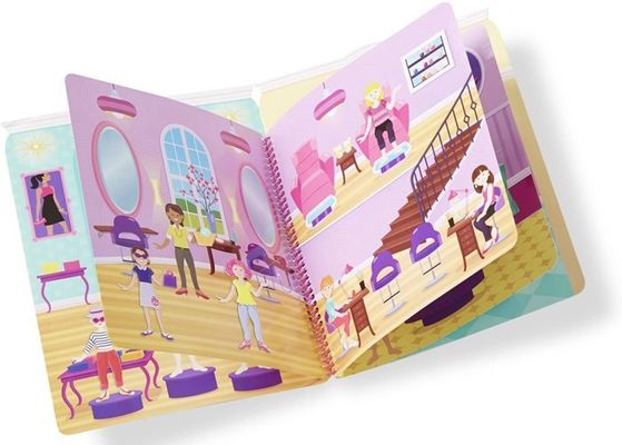 3d Puffy Stickers Puffy Sticker Activity Sets with Dress Up Mermaid Fairy Themes and Portable Design for Independent Play