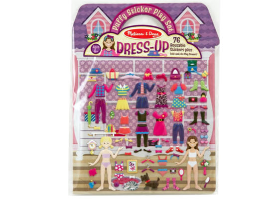 3d Puffy Stickers Puffy Sticker Activity Sets with Dress Up Mermaid Fairy Themes and Portable Design for Independent Play