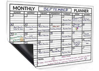 Never Miss an Appointment: Magnetic Monthly Planner, 4 Markers, Easy to Use