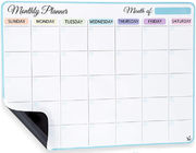 Dry Erase Calendar 12 X 16 Inch Magnetic Monthly Planner