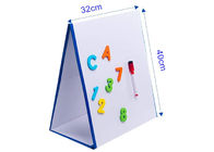 ROHS Magnetic Dry Erase Board Tabletop Magnetic Whiteboard Portable Foldable Magnetic Easel For Kids