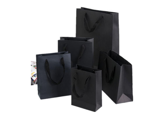 Custom Coated Foldable Paper Bag for Luxury Gift Packaging Solution Paper Shopping Bags
