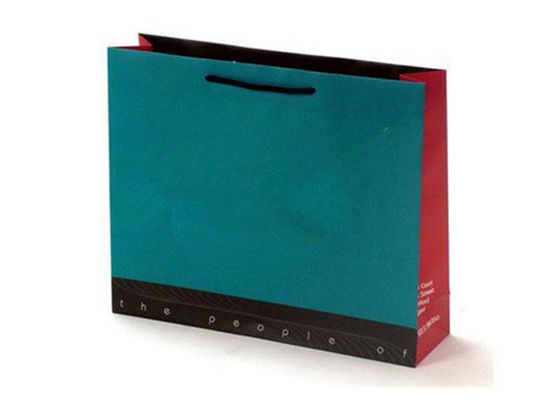 Custom Coated Paper Shopping Bags Luxury Foldable Paper Bag With Handle White Paper Shopping Bags