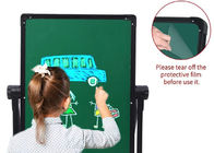 Kids Art Easel Double Sided Whiteboard Chalkboard 360° Rotating Easel Stand