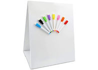 Custom Tabletop Magnetic Whiteboard: Advanced Stain Resistant &amp; Sturdy Construction 17x13