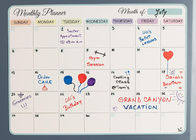 2. Magnetic Fridge Dry Erase Monthly Planner - Stain Resistant &amp; Easy to Wipe Clean