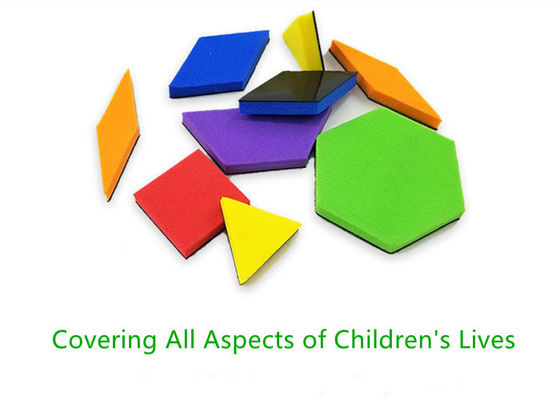 Colorful EVA Foam Magnetic Activity Set Magnetic Shape Puzzles for Toddlers Educational Toy to Enhance Logical Thinking and Creativity