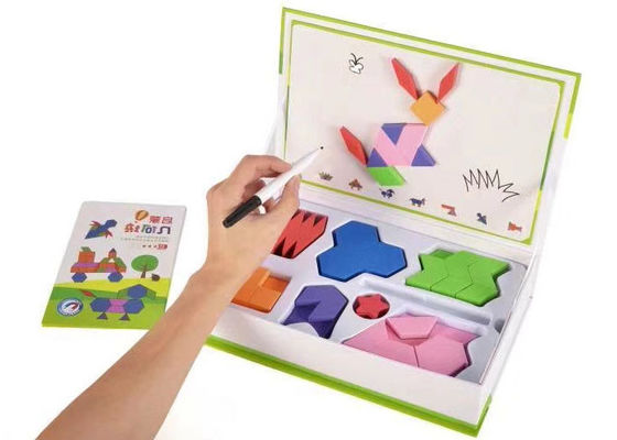 Colorful EVA Foam Magnetic Activity Set Magnetic Shape Puzzles for Toddlers Educational Toy to Enhance Logical Thinking and Creativity