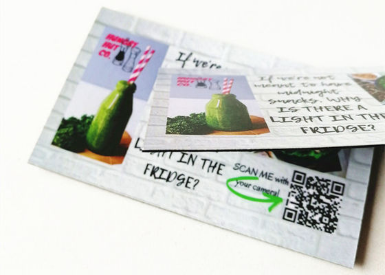 Personalised Magnetic Business Card 55MM Paper Fridge Magnet Sticker Business Card Fridge Magnet Name Card For Advertising