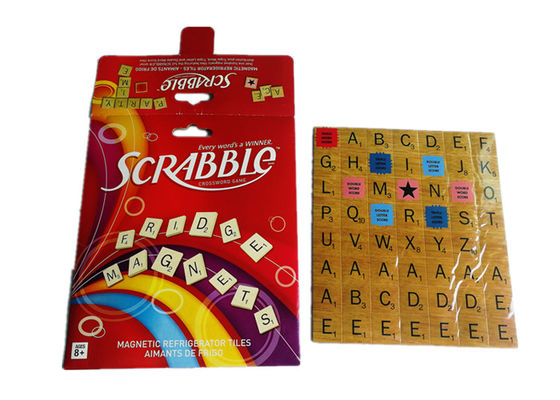 ASTM F963 Fridge Magnet Word S Crabble Game Portable Refrigerator Word Magnets