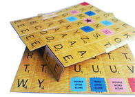 ASTM F963 Fridge Magnet Word Scrabble Game Portable Refrigerator Word Magnets