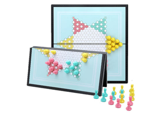 Eco Friendly Portable Magnetic Activity Set Folding Travel Chess Board Game Educational Reusable Design with Custom Logo Options