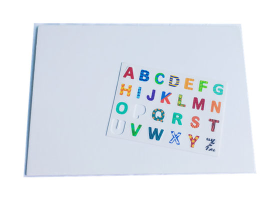 Custom Magnetic Dry Erase Board frameless double sided lapboard with magnetic backing and dry erase surface for kids and gifts