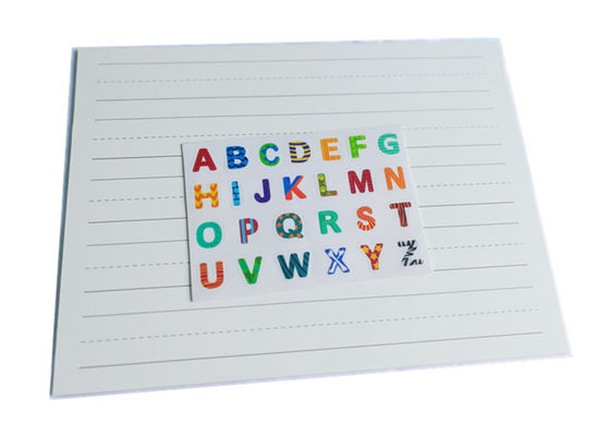 Custom Magnetic Dry Erase Board frameless double sided lapboard with magnetic backing and dry erase surface for kids and gifts