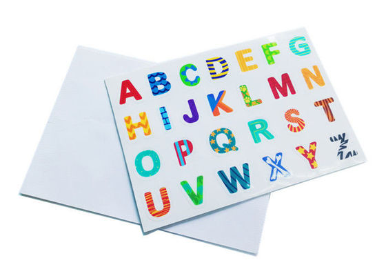 Eco Friendly TPE Sticker Magnetic Letters Alphabet Static NO Glue