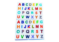 Reusable 8cm X 10cm Alphabet Fridge Magnets For Kids Educational